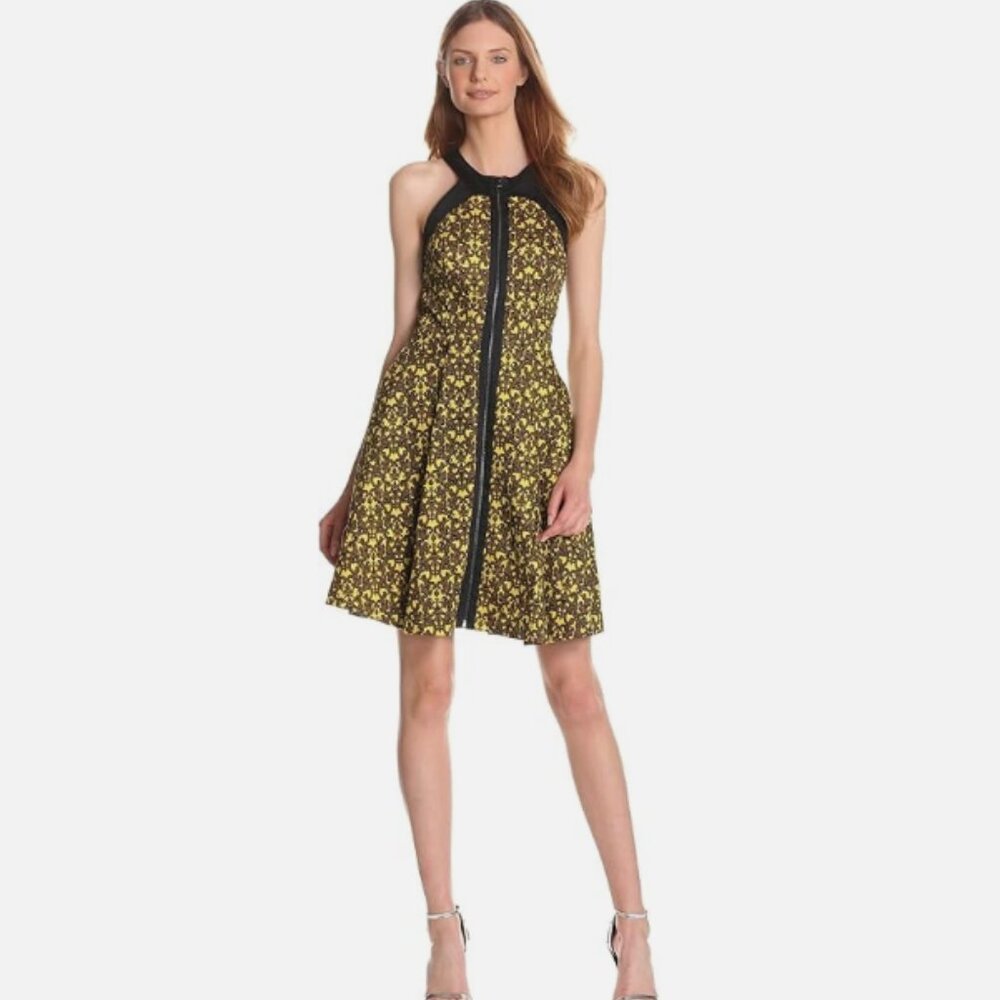 Robert Rodriguez Filigree Print Dress Sz 2